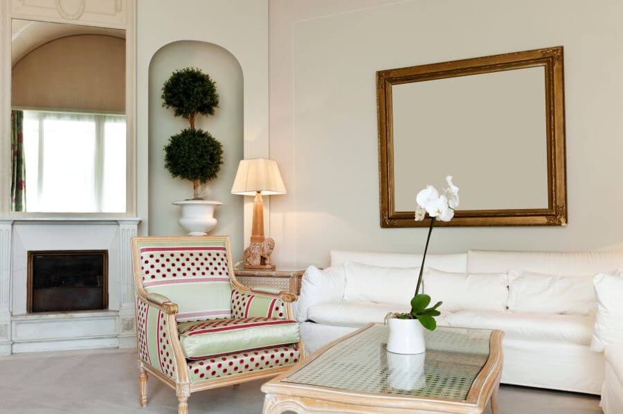 Decluttering A Small London Flat: Keep Only The Essentials! 4 mirrors in flat to make it bigger and brighter