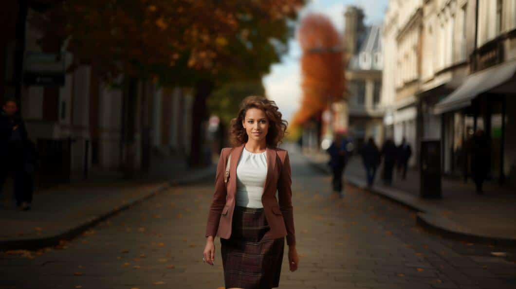 The Autumn Fashion Trends recommended by Experts in 2023 4 jojo wearing a blazer