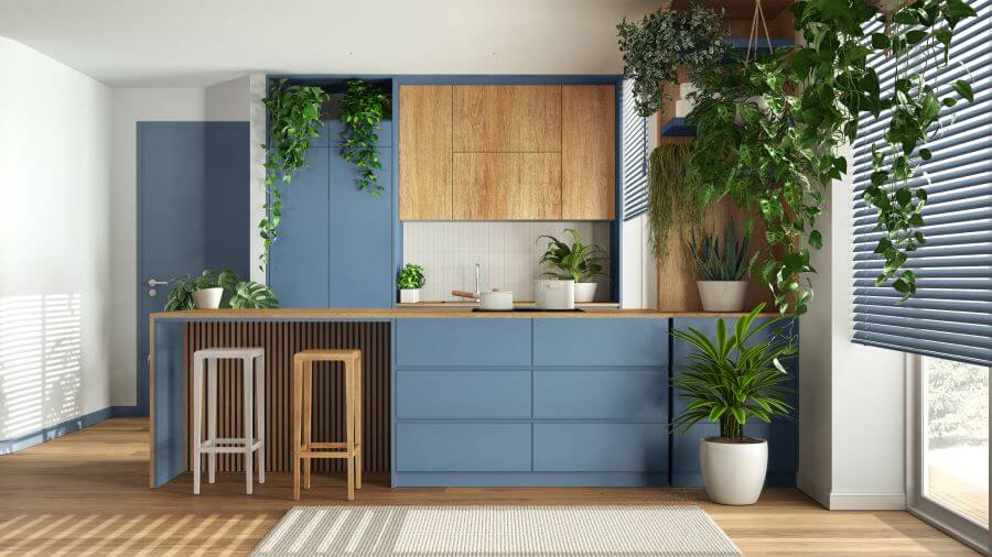 Elevate Your Interior: A Comprehensive Guide to Interior Design 4 modern kitchen with plants