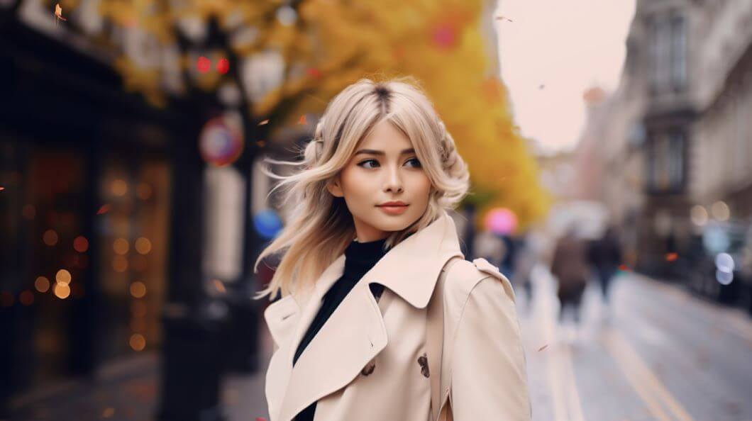 The Autumn Fashion Trends recommended by Experts in 2023 2 momo wearing a trench coat