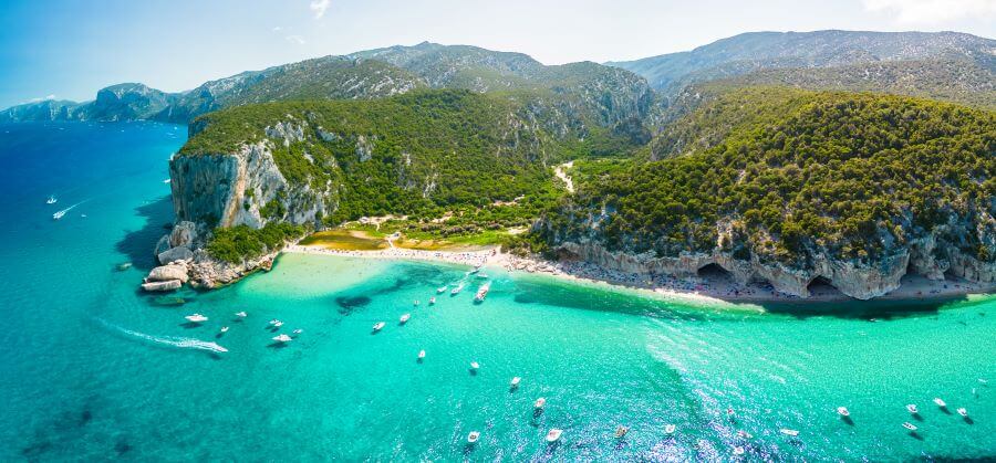 Five family holidays in Italy for your next reunion 4 Cala Luna Beach on Sardinia island