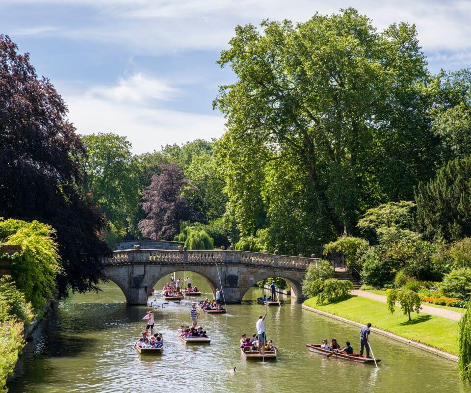 Clare Bridge in Cambridge