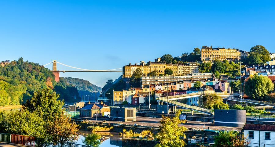 Must-Visit UK Cities in 2024: A Blend of Fun and History 1 Clifton Suspension bridge and village