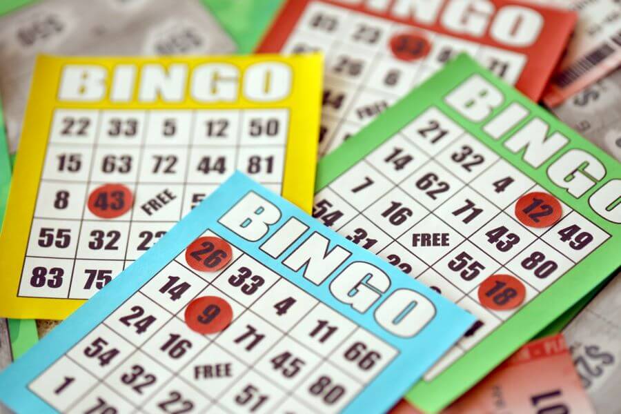 Celebrity bingo enthusiasts revealed 3 bingo cards