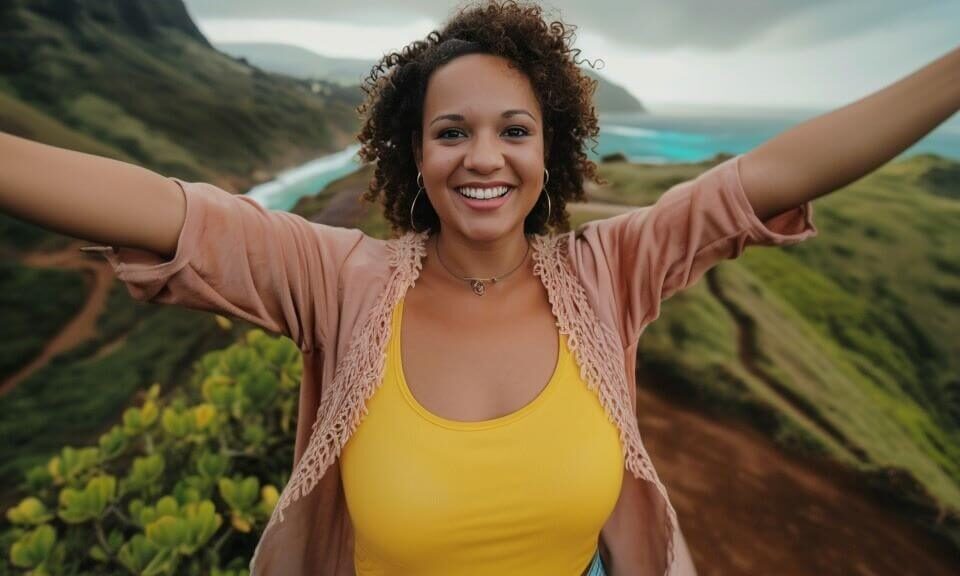 jojo on a cliff edge