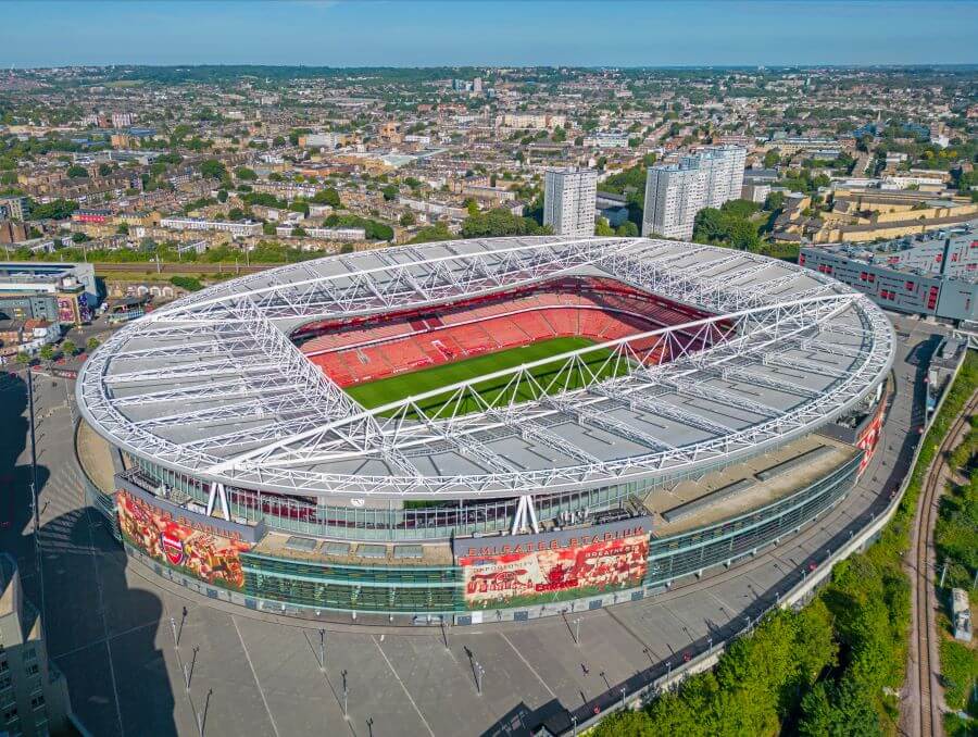 What do the 5 hottest London postcodes have to offer? 2 Arsenals Emirates Stadium in Highbury