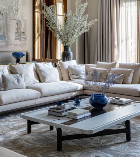 The Ultimate Guide to Mixing Modern and Vintage Décor 7 modern living room in a vintage decor