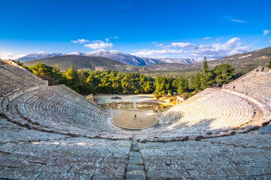 Ancient monuments to visit in Greece 4 Ancient Theatre of Epidaurus