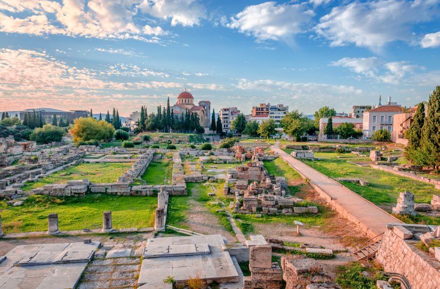 Ancient monuments to visit in Greece 9 The archaeological site of the Kerameikos