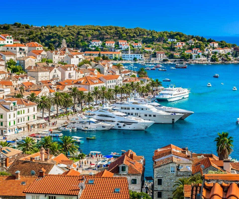 Hvar town Croatia
