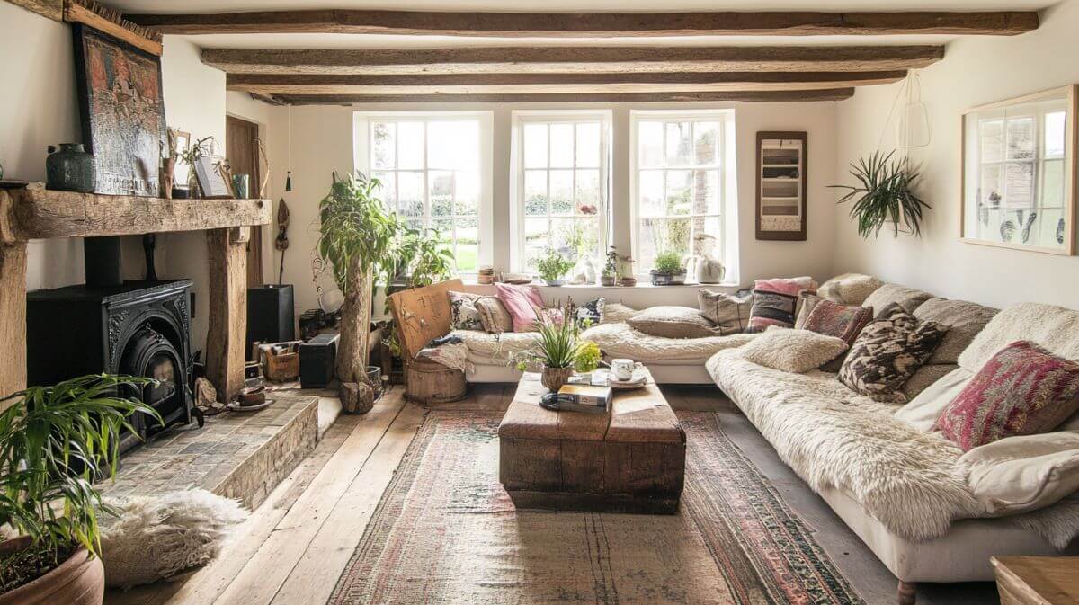 How to Add Warmth and Comfort to Your Interior Design 2 english cottage with natural elements
