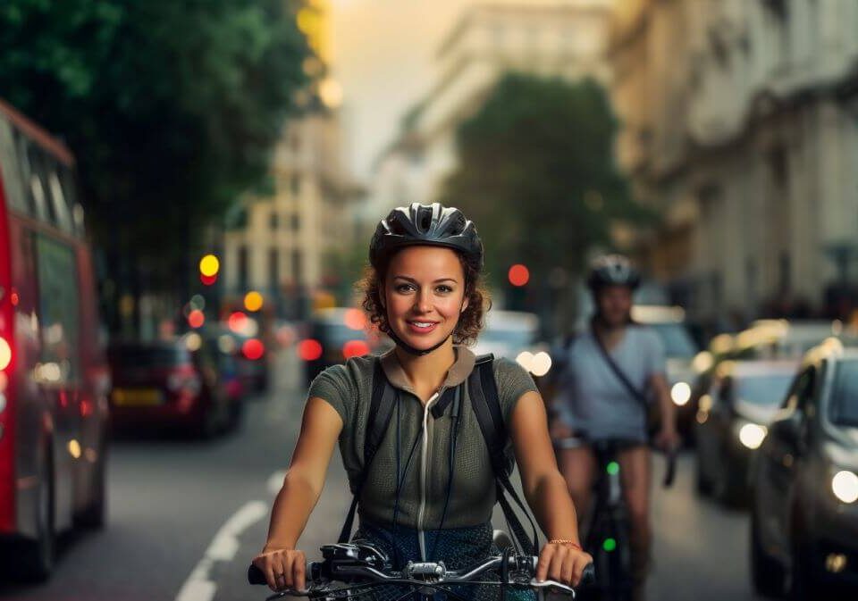 jojo on her bike