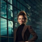 Why Quiet Luxury will be the Defining Fashion Trend of 2025 5 jojo wearing smart blazer and black top