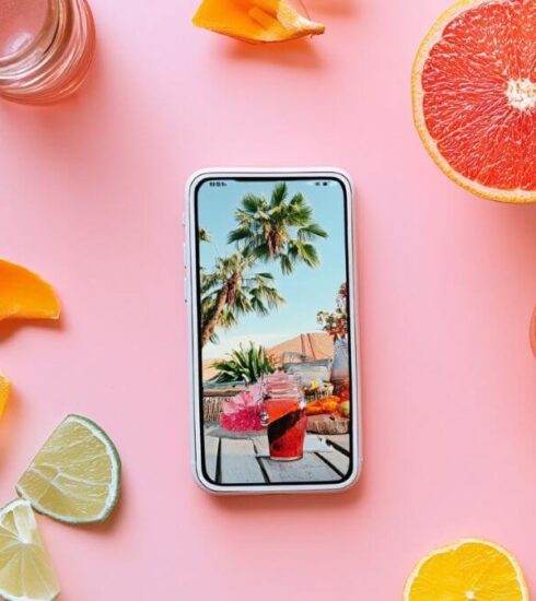 Simple Ways to Make Your Digital Projects Stand Out 7 social media image on phone