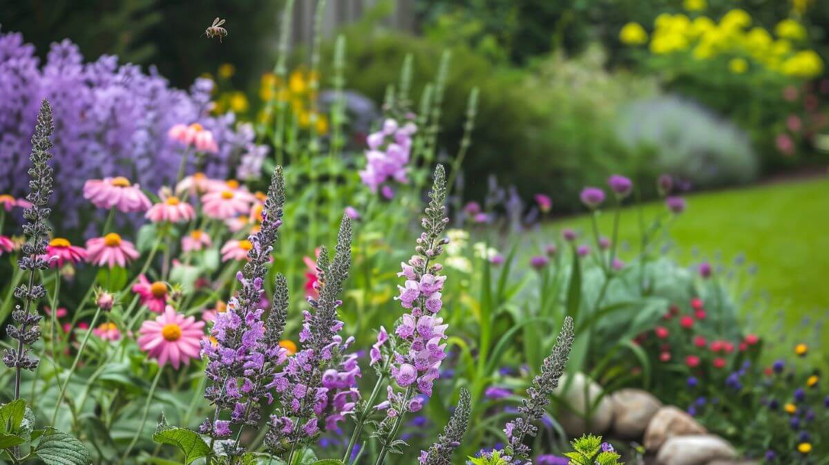 Design Tips for a Beautiful and Functional Outdoor Space 6 flowers in a british garden