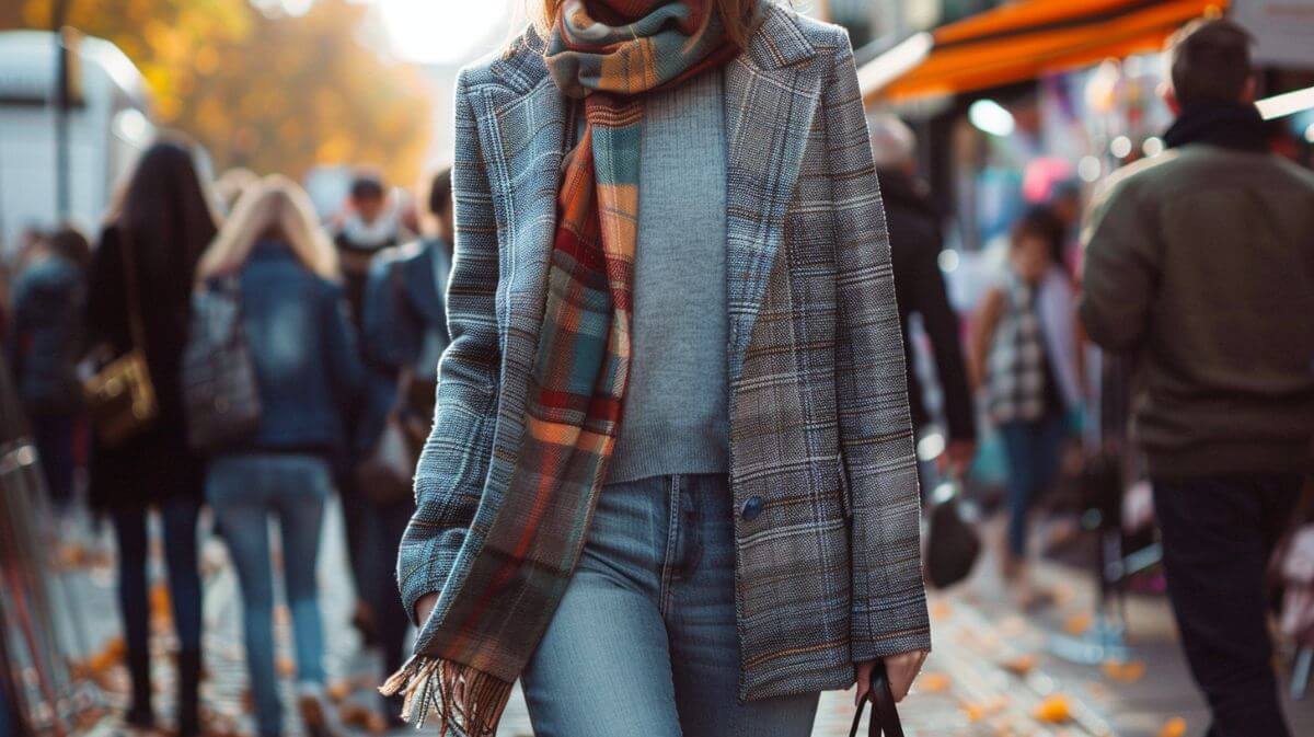 Style Hacks That Instantly Elevate Any Outfit 8 layerign with scarf