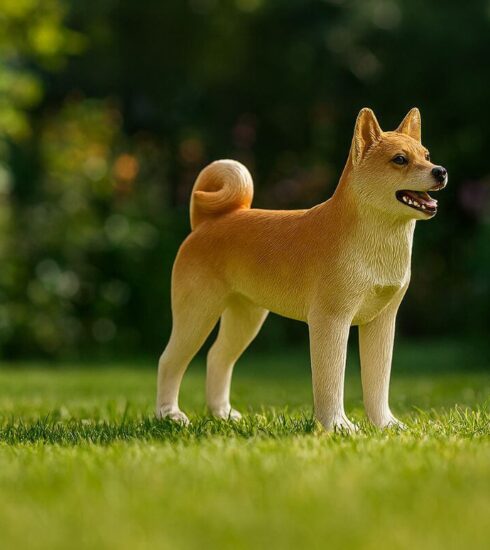 Suki the Shiba Inu figurine from Mojo Fun