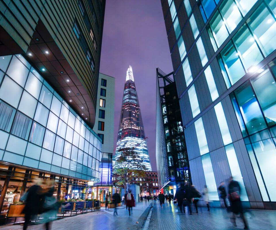 the shard in london