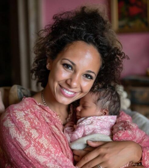 jojo holding a baby not getting maternal at all